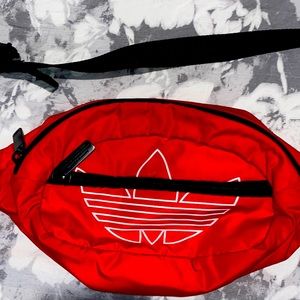 Red Adidas Belt Bag